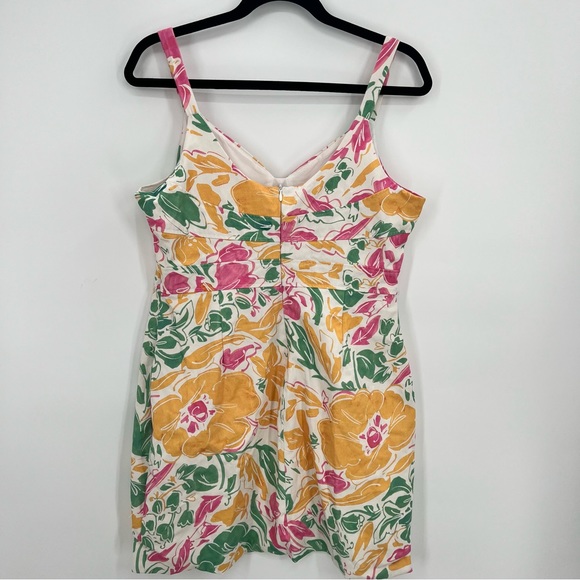 Showpo Argel Dress Electric Floral Pastel Denim Jeans Bodycon Sheath Biker 10 - Picture 10 of 12